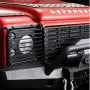 LAFEINA Metal Front Lamp Guards Headlight Cover Grille for 1/10 RC Crawler Car Traxxas TRX-4 Lamp Protection