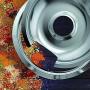 Range Kleen Style D Heavy Duty Drip Pans and Trim Rings (Includes 2 Small and 2 Large) for GE Hotpoint