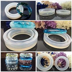 5 Pieces 30ML Crystal Epoxy Resin 17 Metal Jewelry with Tape,9Pcs Transparant Silicone Mould With 100 Rings, 13 Color Liquid Pigment 12 Glitter Sequins With Lamp For DIY Jewelry Earrings Necklace