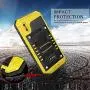 Beasyjoy iPhone Xs Max Metal Case Heavy Duty Built-in Screen Full Body Protective Waterproof Shockproof Tough Rugged Hybrid Military Grade Defender Outdoor (Yellow) Beasyjoy iPhone Xs Max Metal Case Heavy Duty Built-in Screen Full Body Protective Waterproof Shockproof Tough Rugged Hybrid Military Grade Defender Outdoor (Yellow)