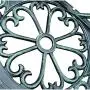 Outsunny 40'' Cast Aluminum Antique Rose Style Outdoor Patio Garden Park Bench - Antique Green Outsunny 40'' Cast Aluminum Antique Rose Style Outdoor Patio Garden Park Bench - Antique Green