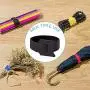 BALABALA 100 PCS Reusable Fastening Cable Ties, Microfiber Cloth 6-Inch Hook and Loop Cord Ties for Tablet Laptop PC TV Home Office Electronics Wire -5 Colors BALABALA 100 PCS Reusable Fastening Cable Ties, Microfiber Cloth 6-Inch Hook and Loop Cord Ties for Tablet Laptop PC TV Home Office Electronics Wire -5 Colors