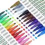 Paint Pens, Shuttle Art 26 Colors Acrylic Paint Markers, Low-Odor Water-Based Quick Dry Paint Markers for Rock, Wood, Metal, Plastic, Glass, Canvas, Ceramic