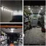 12V 40 LEDs Van Interior Lights White LED Lamp Waterproof with LED Project Lens for LWB Van Boats Caravans Trailers Celling Light