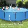 Ponwec 12 PCS Plastic Pool Joint Pins 12136 (2.16in) for Intex 14ft-16ft (2016 Season & 2016 After) Metal & Prism Frame Pools with Extra Rubber Seals Pool Replacement Parts Ponwec 12 PCS Plastic Pool Joint Pins 12136 (2.16in) for Intex 14ft-16ft (2016 Season & 2016 After) Metal & Prism Frame Pools with Extra Rubber Seals Pool Replacement Parts