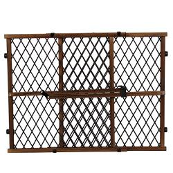 Evenflo Position & Lock Baby Gate, Pressure-Mounted, Farmhouse Collection