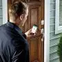 Schlage BE479AA V CAM 619 Satin Nickel Sense Smart Deadbolt with Camelot Trim