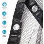 Blue Wave BWC500 12-ft Round Leaf Net Above Ground Pool Cover,Black