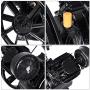 Goplus 3HP 2 Piston V Style Twin Cylinder Air Compressor Head Pump (Black)
