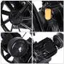 Goplus 3HP 2 Piston V Style Twin Cylinder Air Compressor Head Pump (Black) Goplus 3HP 2 Piston V Style Twin Cylinder Air Compressor Head Pump (Black)