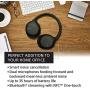 Sony Noise Cancelling Headphones WHCH710N: Wireless Bluetooth Over the Ear Headset with Mic for Phone-Call, Black