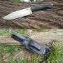 JEO-TEC Nº37 Bushcraft Survival Hunting Camping Knife - Multi-positioned Leather Sheath - Handmade in Spain JEO-TEC Nº37 Bushcraft Survival Hunting Camping Knife - Multi-positioned Leather Sheath - Handmade in Spain
