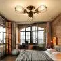 Vintage Ceiling Light Industrial Rotatable Semi-Flush Mount Ceiling Light Metal Lamp Fixtures Painted Finish; Moonkist (with 3 Light) (Bronze) Vintage Ceiling Light Industrial Rotatable Semi-Flush Mount Ceiling Light Metal Lamp Fixtures Painted Finish; Moonkist (with 3 Light) (Bronze)