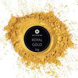 MEYSPRING Royal Gold Epoxy Resin Color Pigment - 50 Grams - Great for Resin Art, Epoxy Resin, and UV Resin