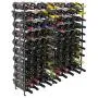 Sorbus Wine Rack Free Standing Floor Stand - Racks Hold 100 Bottles of Your Favorite Wine - Large Capacity Elegant Wine Storage for Any Bar, Wine Cellar, Kitchen, Dining Room, etc