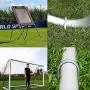 Uniprime Trampoline Stakes U Shaped Anchors Heavy Duty Metal - Long Trampolines Ground Wind Stakes for Soccer Goals, Camping Tents, Garden Decoration Uniprime Trampoline Stakes U Shaped Anchors Heavy Duty Metal - Long Trampolines Ground Wind Stakes for Soccer Goals, Camping Tents, Garden Decoration