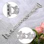 Ritastar Rhinestone Bracelet for Apple Watch Band Stainless Steel Women,Girly Dressy Wristband Jewelry Strap with Fashion Bling Czech Diamonds,Adjustable Metal Buckle for 40mm 38mm Series 6,5,4,3,2,1