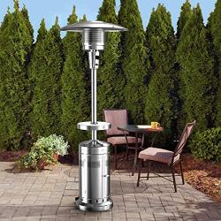 Members Mark Patio Heater with LED Table + Wheels for Moving