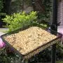 Sorbus Bird Feeding Bath Station, Metal Deck Pole for Bird Feeders, Great for Attracting Birds Outdoors, Backyard, Garden (Bird Bath Feeder Station - Black) Sorbus Bird Feeding Bath Station, Metal Deck Pole for Bird Feeders, Great for Attracting Birds Outdoors, Backyard, Garden (Bird Bath Feeder Station - Black)