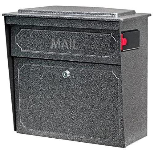 Mail Boss 7175 Townhouse Locking Security Wall Mount Mailbox, Galaxy,Medium