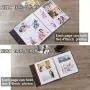 Photo Album Self Adhesive 3x5 4x6 5x7 8.5x11 Magnetic Scrapbook Album DIY Length 11 x Width 10.8 (Inches) with A Metallic Pen Photo Album Self Adhesive 3x5 4x6 5x7 8.5x11 Magnetic Scrapbook Album DIY Length 11 x Width 10.8 (Inches) with A Metallic Pen