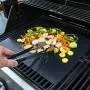 GRILLMATIC Grill Mat Set of 2, Heavy Duty, Thick, Barbecue Accessory for Ovens, Electric or Gas Grills, BBQ Grill Baking Mats Teflon, Nonstick, Reusable, and Easy Clean up GRILLMATIC Grill Mat Set of 2, Heavy Duty, Thick, Barbecue Accessory for Ovens, Electric or Gas Grills, BBQ Grill Baking Mats Teflon, Nonstick, Reusable, and Easy Clean up