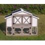 zoovilla Country Style Chicken Coop Metal Nest Box with Asphalt Roof Panels