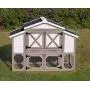 zoovilla Country Style Chicken Coop Metal Nest Box with Asphalt Roof Panels zoovilla Country Style Chicken Coop Metal Nest Box with Asphalt Roof Panels
