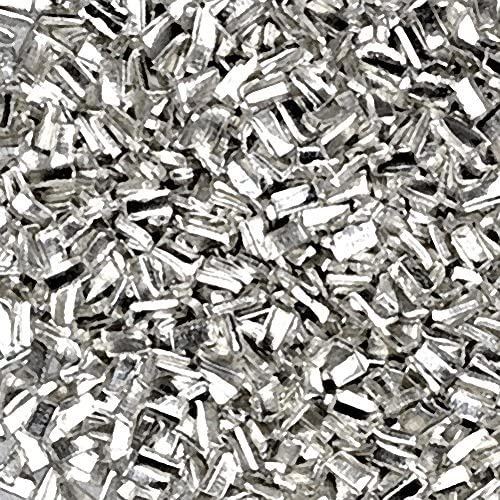 Silver Solder Chip Ultra Tiny Precut Pieces 0.5mm X 1mm X .25mm (Qty=1500)''Medium'' Density
