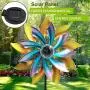 MAGGIFT 57 Inch Solar Wind Spinner with Metal Garden Stake, Multi Color Changing LED Solar Powered Glass Ball, Outdoor Wind Catcher Yard Patio Christmas Holiday Decoration MAGGIFT 57 Inch Solar Wind Spinner with Metal Garden Stake, Multi Color Changing LED Solar Powered Glass Ball, Outdoor Wind Catcher Yard Patio Christmas Holiday Decoration