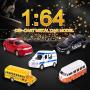 KIDAMI Die-cast Metal Toy Cars Set of 5, Openable Doors, Pull Back Car, Gift Pack for Kids (Official Car)