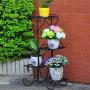 COLIBROX 4 TIER Metal Shelves Flower Pot Plant Stand Display