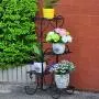 COLIBROX 4 TIER Metal Shelves Flower Pot Plant Stand Display COLIBROX 4 TIER Metal Shelves Flower Pot Plant Stand Display