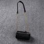 JEATHA 47'' Faux Leather Metal Chain Shoulder Strap with Buckles Replacement Bag Parts for Cross Body Bag DIY Hand Bag