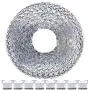 Swpeet 65 Feet Flexible Metal Tack Strip Three-Tooth Upholstery Curve Ease Grip for Furniture, Chairs, Sofa Finish Edges on Curved Arms, Wingback or Arched Portion of Chairs Swpeet 65 Feet Flexible Metal Tack Strip Three-Tooth Upholstery Curve Ease Grip for Furniture, Chairs, Sofa Finish Edges on Curved Arms, Wingback or Arched Portion of Chairs