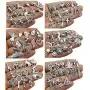 WOCRAFT 300 pcs Wholesale Bulk Lots Charms for Jewelry Making Mixed Smooth Tibetan Silver Metal Charms Pendants DIY for Jewelry Making Necklace Bracelet and Crafting (M362) WOCRAFT 300 pcs Wholesale Bulk Lots Charms for Jewelry Making Mixed Smooth Tibetan Silver Metal Charms Pendants DIY for Jewelry Making Necklace Bracelet and Crafting (M362)