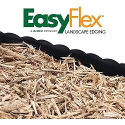 EasyFlex Dimex Scallop Top Plastic No-Dig Edging Project Kit, 100-Feet (3210-100C)