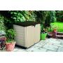 Keter 226814 Store-It-Out MAX, 42 cu.ft, Beige/Brown