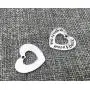 Yansanido Pack of 10 Alloy Silver You to The Moon Back Heart Shape DIY Antique Message Charms Pendant for Making Bracelet and Necklace (You to The Moon Back) Yansanido Pack of 10 Alloy Silver You to The Moon Back Heart Shape DIY Antique Message Charms Pendant for Making Bracelet and Necklace (You to The Moon Back)