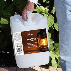 Firefly Bulk Kosher Lamp Oil 5 Gallons - Odorless & Smokeless - Simply Pure - Ultra Clean Burning Liquid Paraffin Fuel