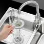 Helect 3-Pack Kitchen Sink Strainer Stainless Steel Drain Filter Strainer with Large Wide Rim 4.5'' for Kitchen Sinks