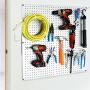 Presa Heavy Duty Metal Peg Board Shelving Hooks, 4-Inch, 50-Pack