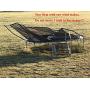 Uniprime Trampoline Stakes U Shaped Anchors Heavy Duty Metal - Long Trampolines Ground Wind Stakes for Soccer Goals, Camping Tents, Garden Decoration