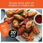 Ninja Air Fryer that Cooks, Crisps and Dehydrates, with 4 Quart Capacity, and a High Gloss Finish Ninja Air Fryer that Cooks, Crisps and Dehydrates, with 4 Quart Capacity, and a High Gloss Finish