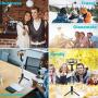 Selfie Stick, Extendable Selfie Stick Tripod with Detachable Wireless Remote and Tripod Stand Selfie Stick Compatible with All Cell Phone, Compact Size & Lightweight