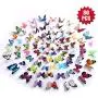Eoorau 80PCS Butterfly Wall Decals - 3D Butterflies Decor for Wall Removable Mural Stickers Home Decoration Kids Room Bedroom Decor Eoorau 80PCS Butterfly Wall Decals - 3D Butterflies Decor for Wall Removable Mural Stickers Home Decoration Kids Room Bedroom Decor