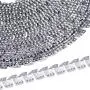 Swpeet 65 Feet Flexible Metal Tack Strip Three-Tooth Upholstery Curve Ease Grip for Furniture, Chairs, Sofa Finish Edges on Curved Arms, Wingback or Arched Portion of Chairs Swpeet 65 Feet Flexible Metal Tack Strip Three-Tooth Upholstery Curve Ease Grip for Furniture, Chairs, Sofa Finish Edges on Curved Arms, Wingback or Arched Portion of Chairs