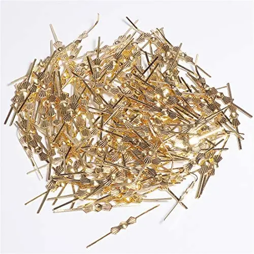 Waltz&F 40mm Chandelier Connectors Clips Pins for Fastening Crystals Parts, Chandelier Replacements 100pcs Waltz&F 40mm Chandelier Connectors Clips Pins for Fastening Crystals Parts, Chandelier Replacements 100pcs