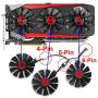 inRobert 87mm T129215SU Graphics Card Cooling Fan for ASUS Strix GTX980Ti/R9390/RX480/RX580 Video Card Cooler (Fan-A)