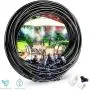 Gesentur Misting Cooling System - 26.2ft (8M) Misting Line + 9 Metal Mist Nozzles + a Brass Adapter (3/4) for Outdoor Patio Garden Home Irrigation Trampoline Gesentur Misting Cooling System - 26.2ft (8M) Misting Line + 9 Metal Mist Nozzles + a Brass Adapter (3/4) for Outdoor Patio Garden Home Irrigation Trampoline